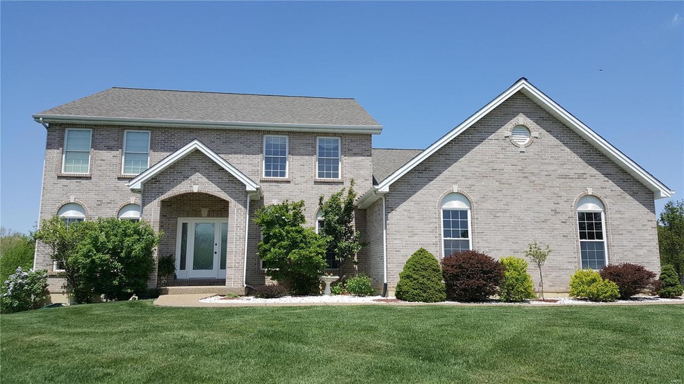 Full brick front.