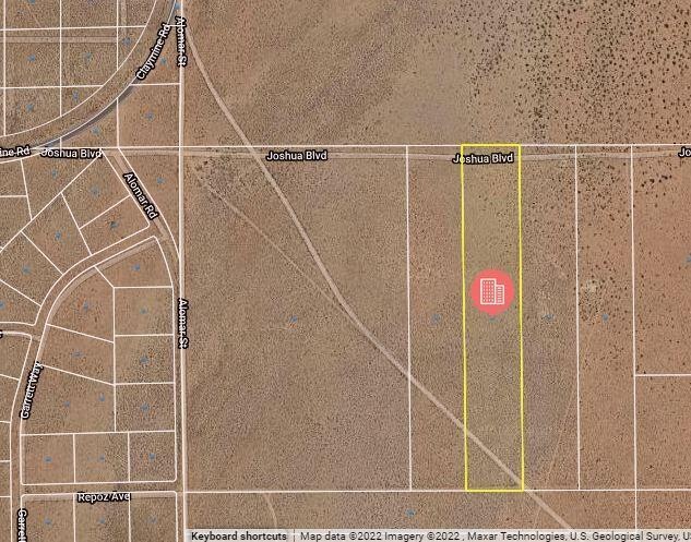 APN 233-390-06 North Edwards Aerial Acre