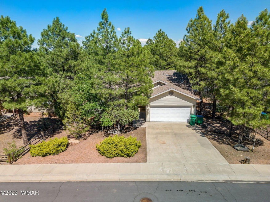Aerial of Front of Home