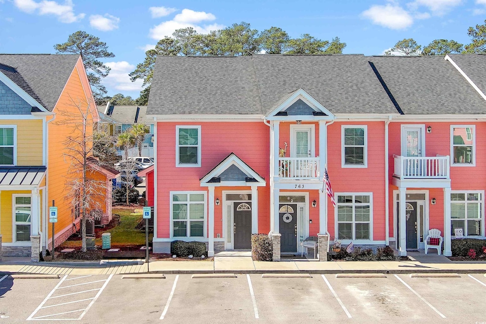 View of townhome / multi-family property