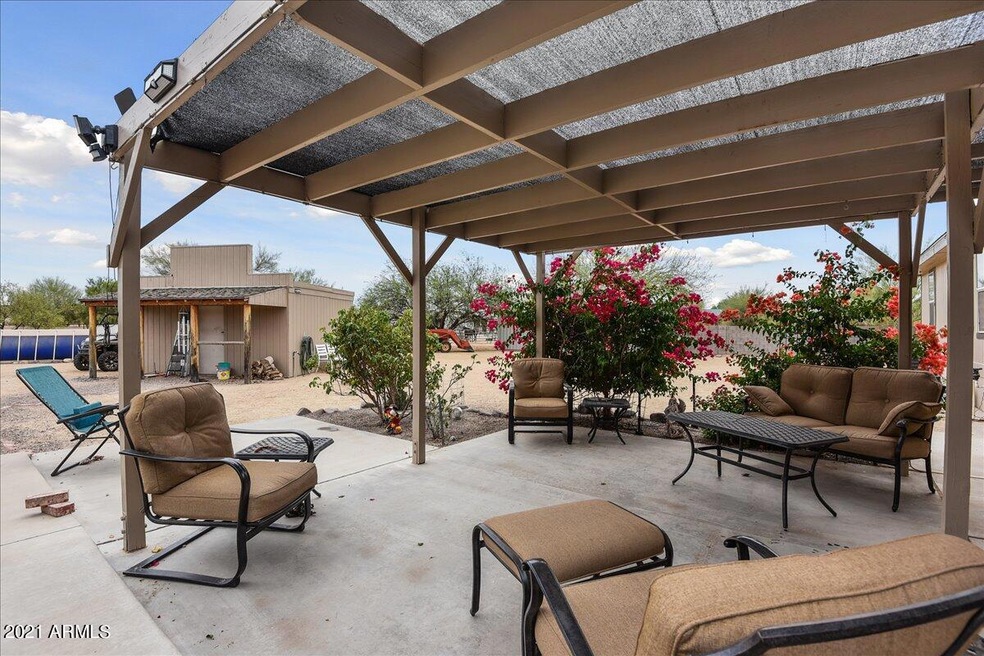 Extended patio