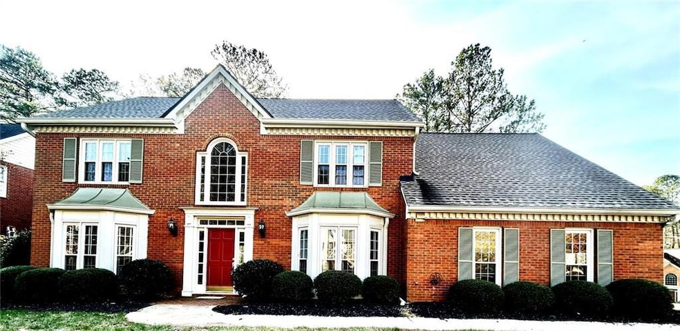View of front of this colonial style home