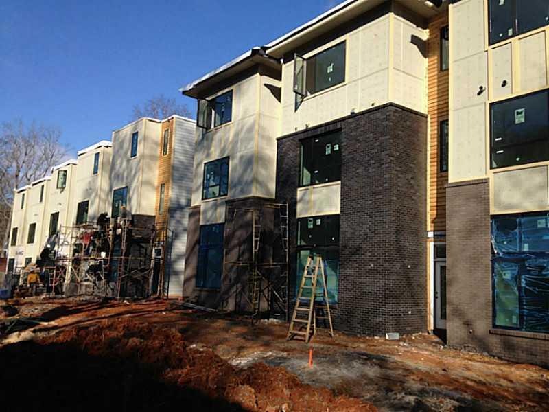Exterior Front. Progress Photographs January 30 20