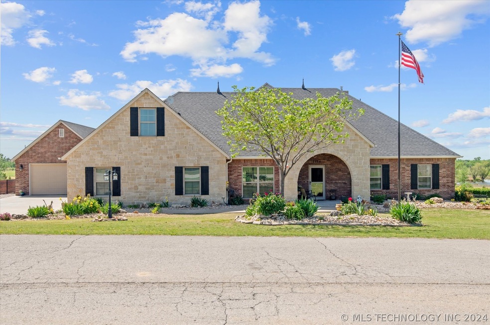 Gorgeous custom on .77 acre lot backs up to 80 acr