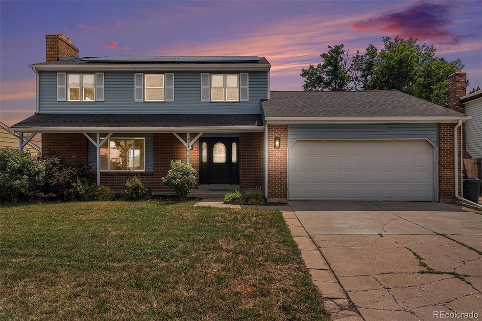 Twilight View of house