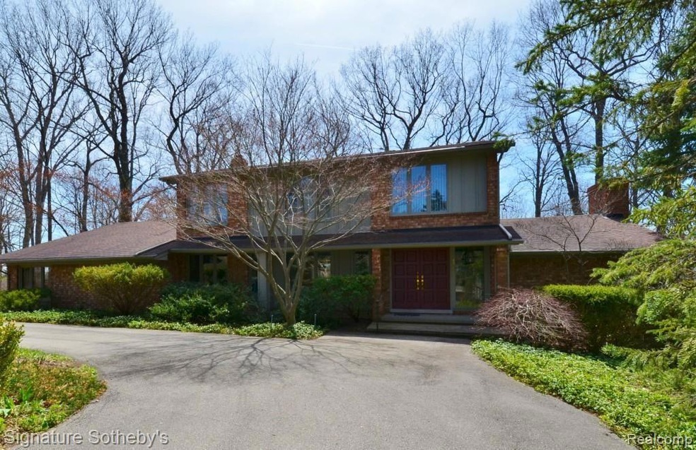 Perched High on a Bluff on 1 Acre in Wabeek