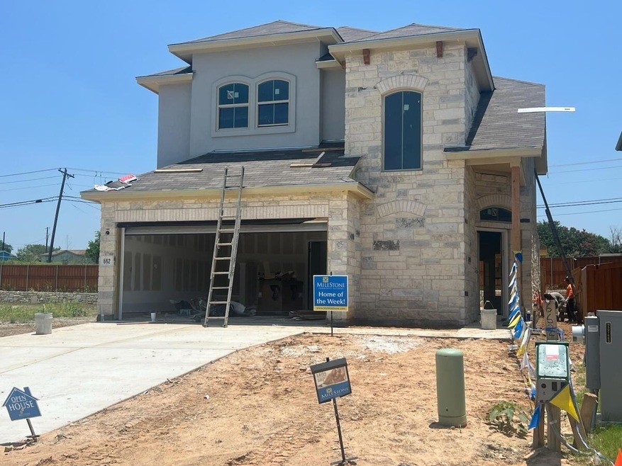 Photo of actual home. Construction progress, as of June 6, 2024.