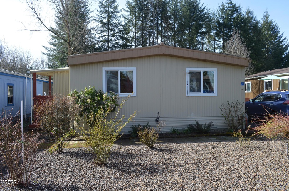 724 SW Ferry Ave., Unit #71 Siletz OR 00