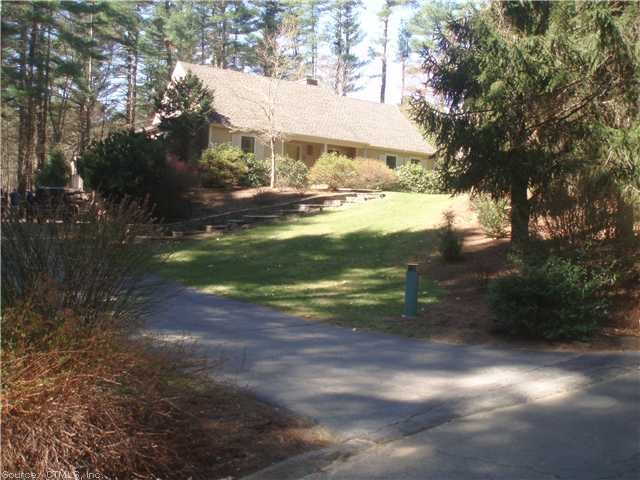 Exterior Front. Drive to the end of the cul-de-sac