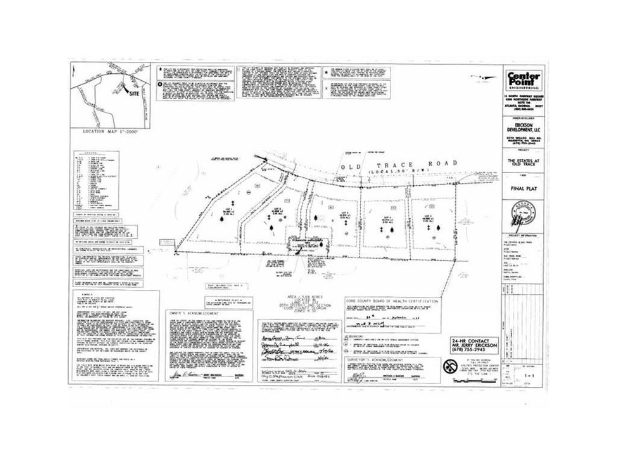 Plat Map.