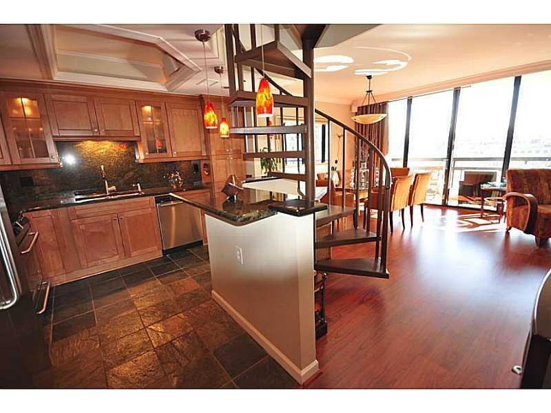 Kitchen. Warm and inviting, kitchen has been renov