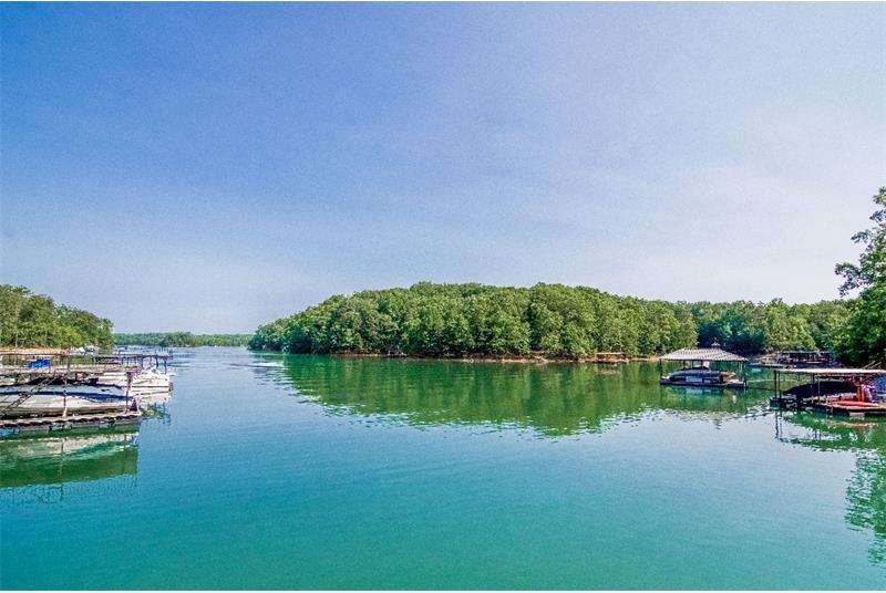 View of the gorgeous deep water private cove from 