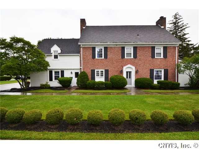 Exterior Front Gracious colonial