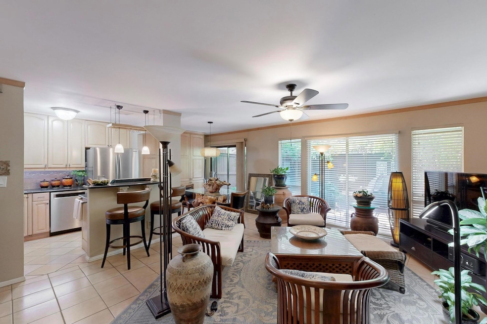 Open floor plan! Living, Dining  and Kitchen with 