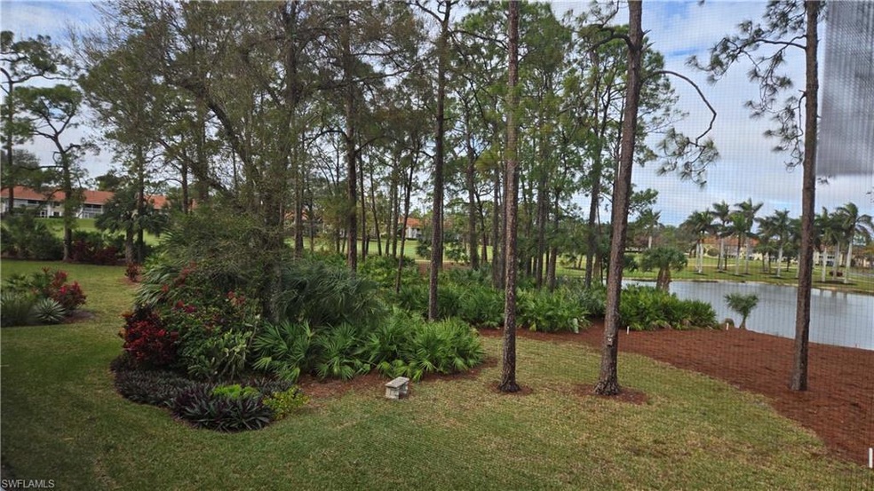 Water view from screened lanai
