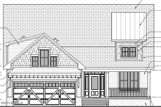 Currituck Front Elevation