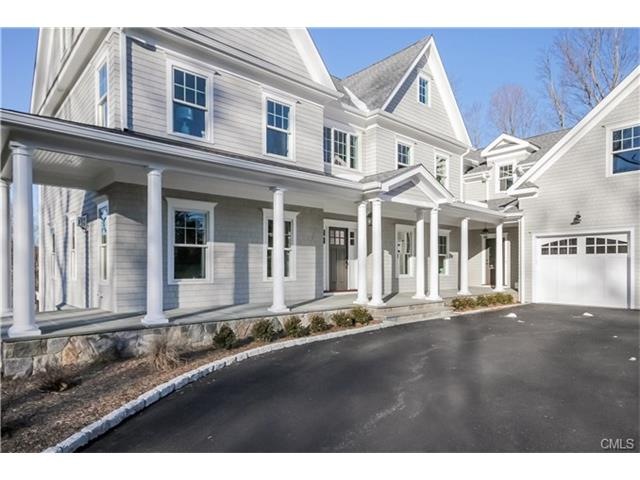 front of the house