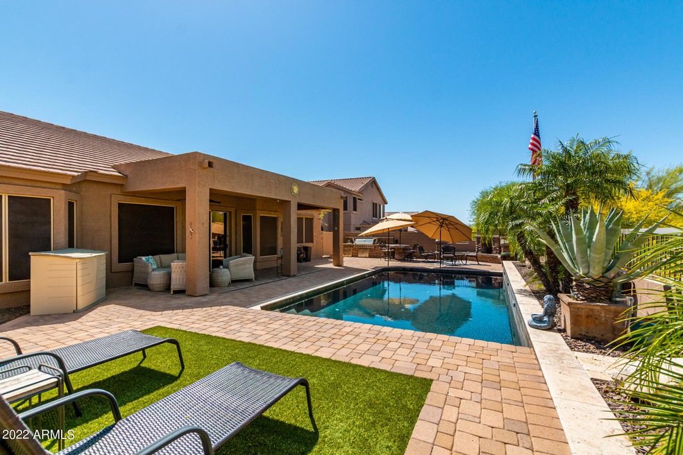 Backyard pool