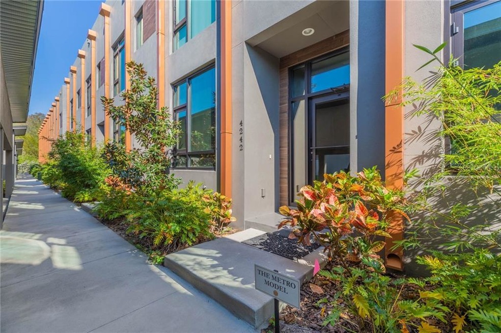 Front of Townhome