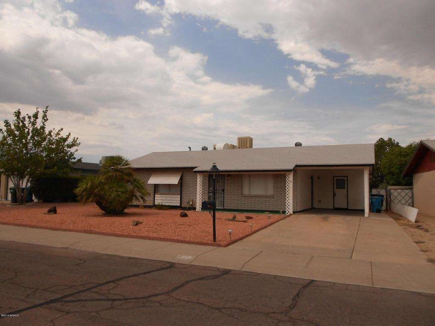 Front View of Home