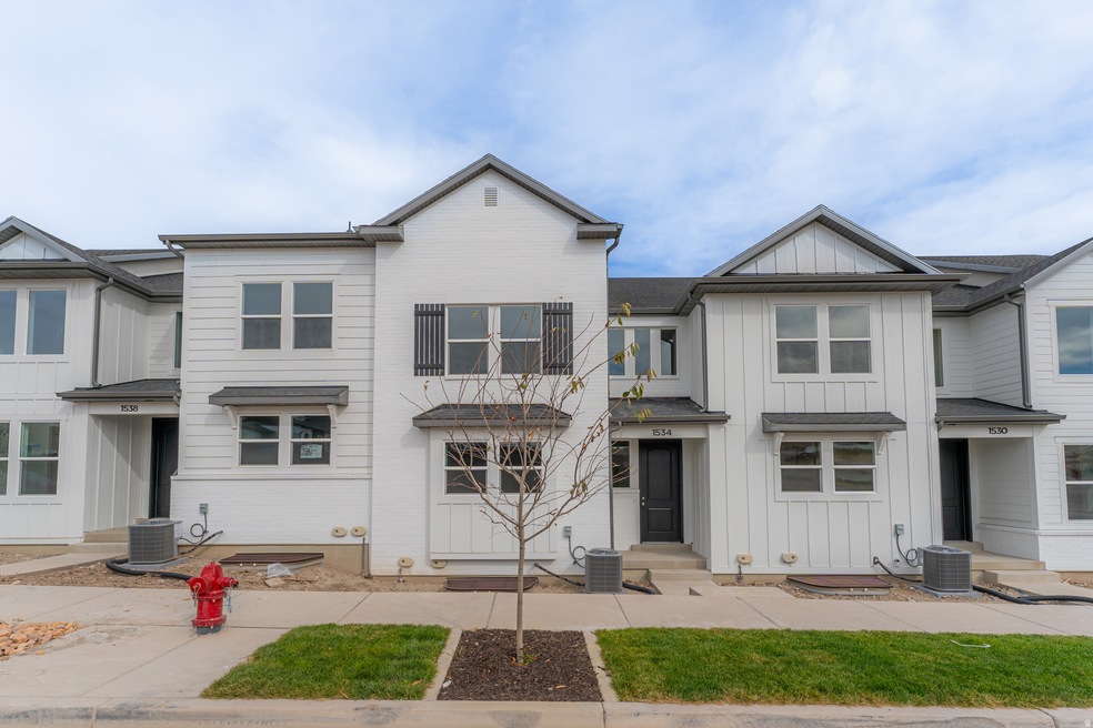 Modern farmhouse style home with board and batten siding