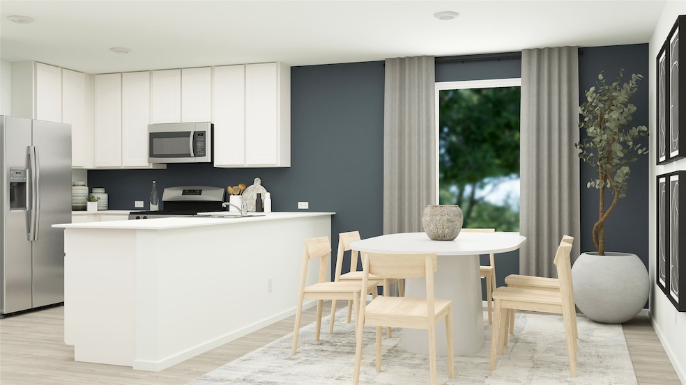 Pics are not of actual home.  They are a represent