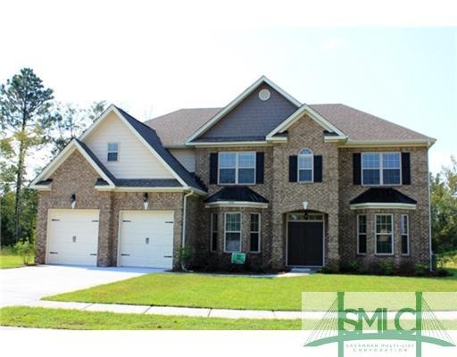 Exterior Front. Same Floor Plan Built on Different