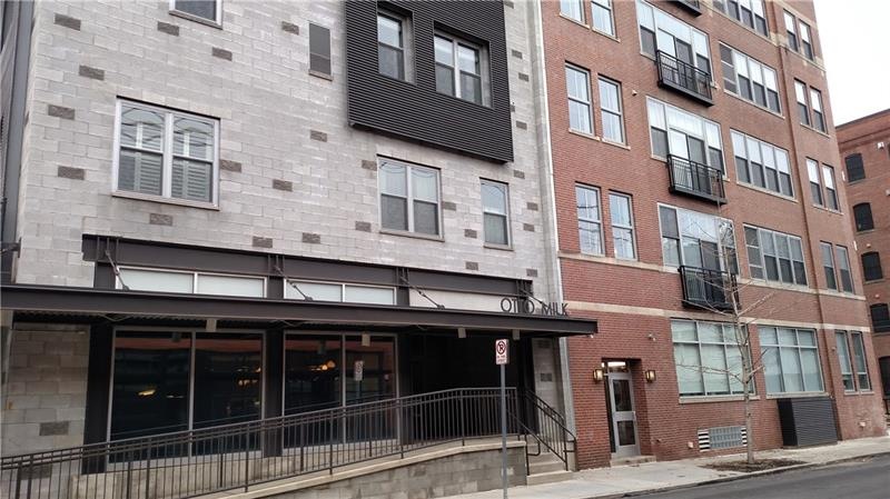 Otto Milk Building in Pittsburgh's historic Strip 