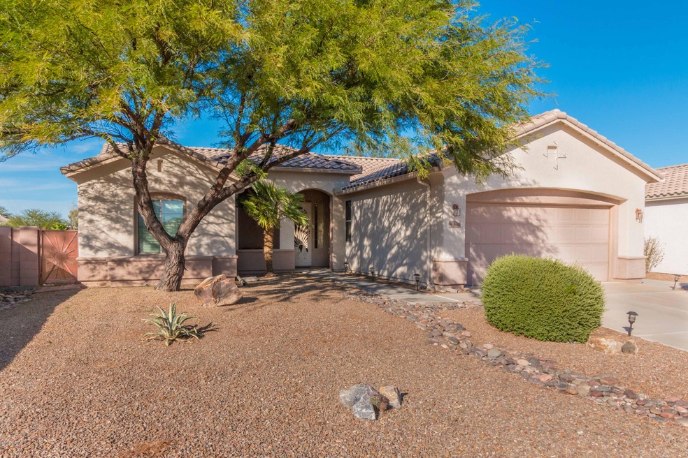 Front of home.
