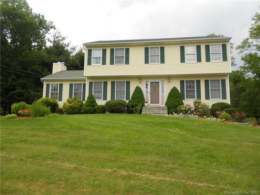 Front with elevated yard