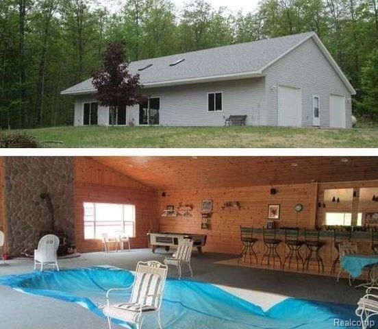 Pole Barn with 2.5 Car Garage on 6.86 Acres (with 