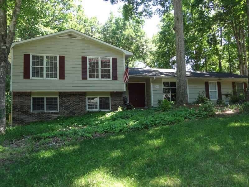 Exterior Front. Charming home on gorgeous lot!
