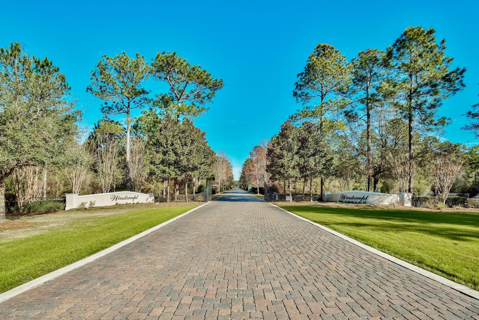 Windswept estates Entrance