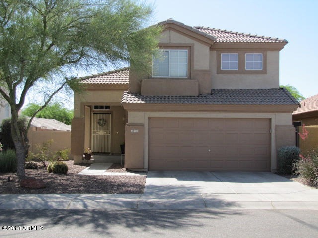 front view of Cave Creek home