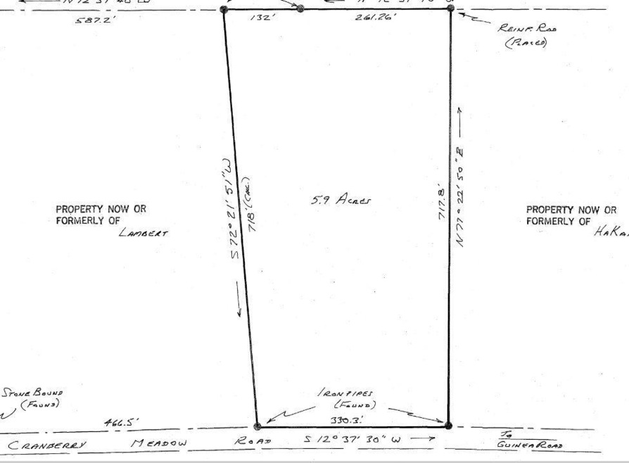 Survey Lower Cranberry