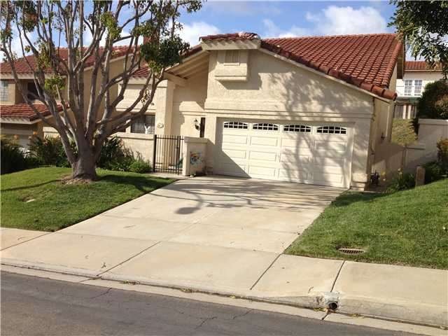 Front of home.