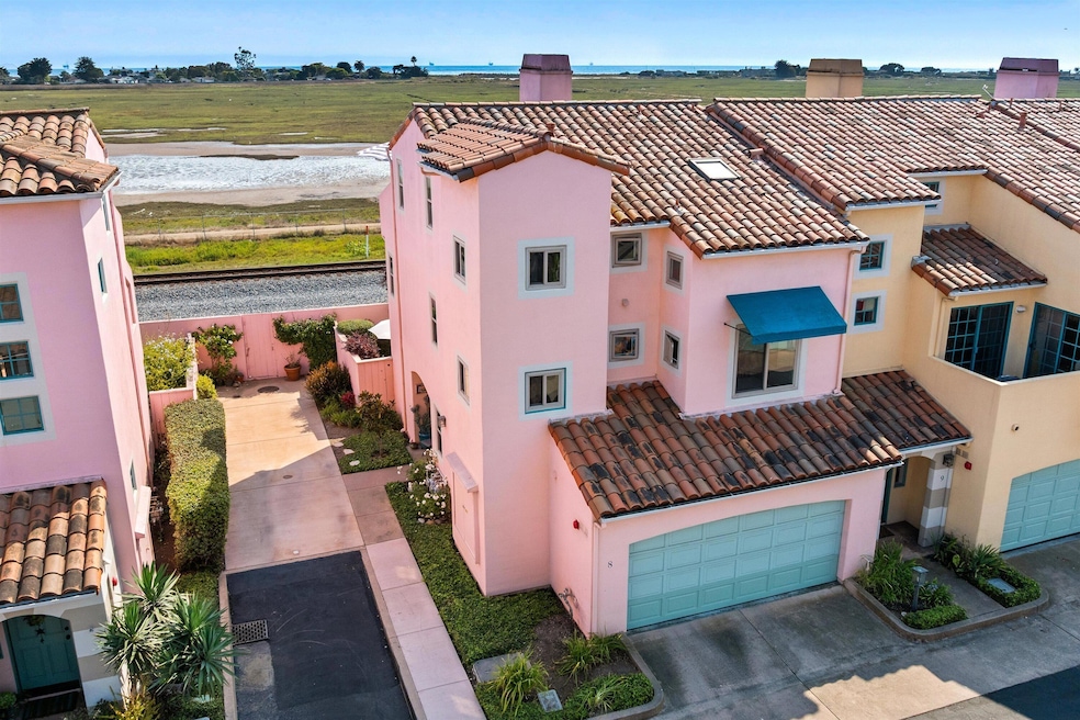 Views of ocean, marsh