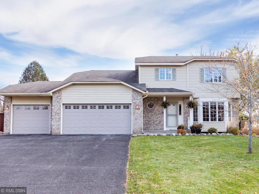 Nice curb appeal to this updated two story!