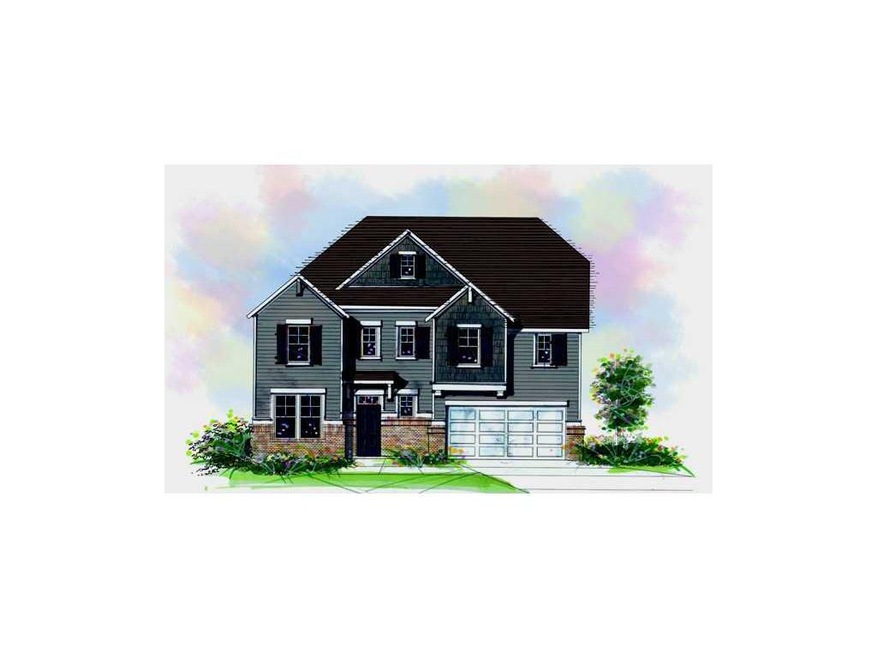 Exterior Front. Frame and Stone  Craftsman Style H