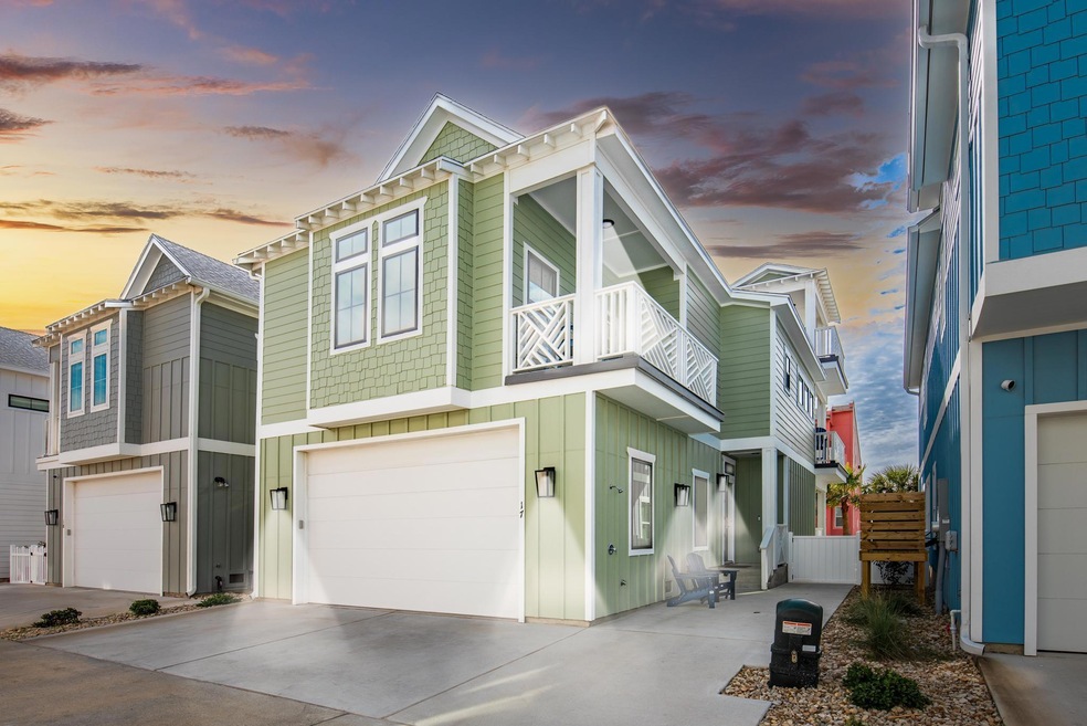 View of front of property with board and batten s