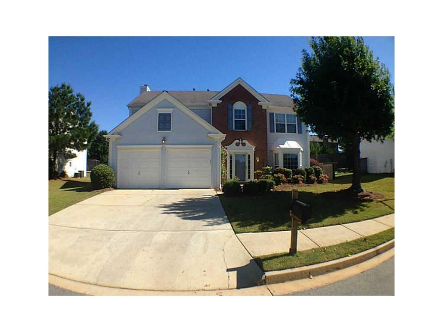 Exterior Front. Home is located in Cul-de-sac
