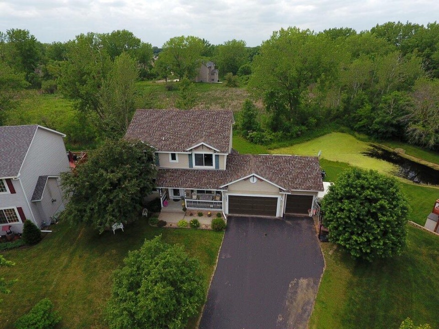 Classy two story on 1.25 acre.