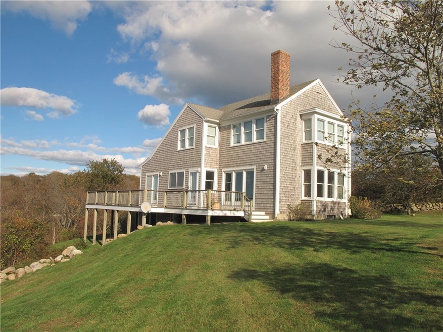 Exterior facing west