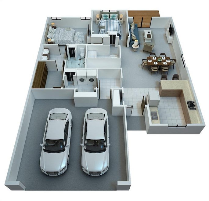 *Photo of layout is a standard floor plan; actual 