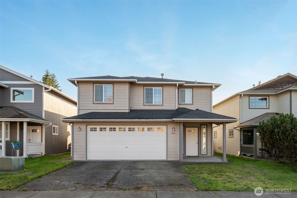 2-story home with 2-car garage