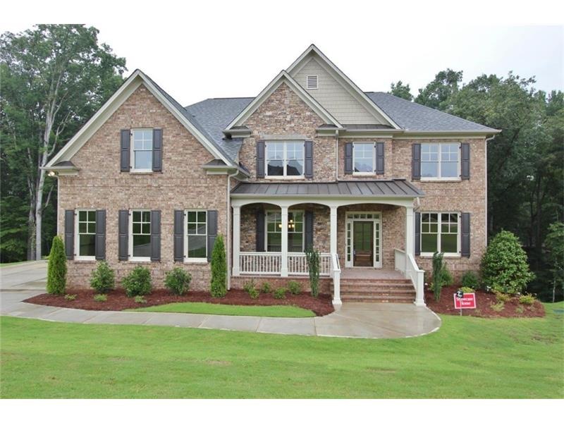 BEAUTIFUL EXTERIOR OF BRICK/SHAKE/STONE W/ FRONT P