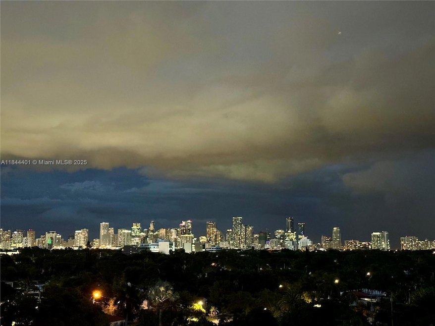 East-Facing Balcony Miami Skyline