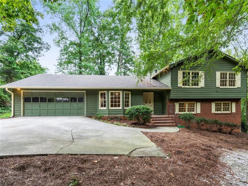 Welcome home to this newly updated home on a priva