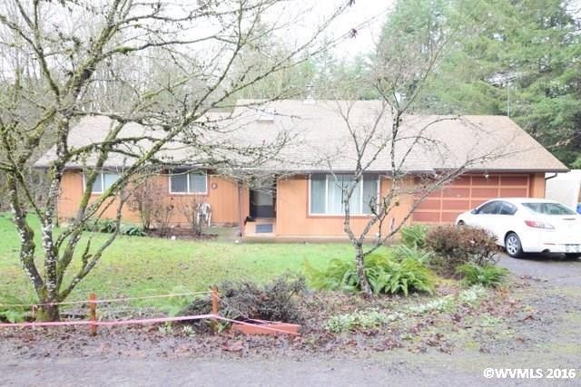 Front of home.