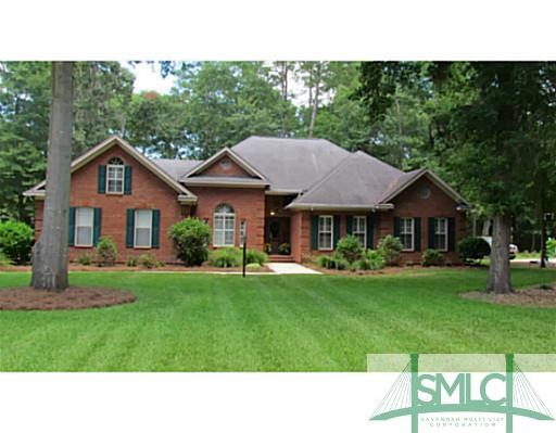 Exterior Front. Large, wooded Lot